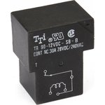 TR90-12VDC-SC-A, Реле 1зам. 12V / 30A, 240VAC