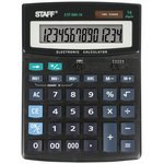 Настольный калькулятор STF-888-14, 14 разрядов, двойное питание, 250182