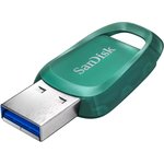 SDCZ96-128G-G46, Флеш накопитель 128GB SanDisk CZ96 Ultra Eco, USB 3.2, Blue-Green