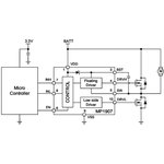 MP1907AGQ-P, MOSFET Driver, Dual, Half Bridge, 4.5V-18V Supply, 2.5A Peak Out, QFN-10