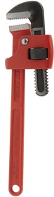 Фото 1/5 61004, Pipe Wrench, 355.6 mm Overall, 25.4mm Jaw Capacity, Metal Handle
