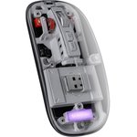 Мышь Defender Ixes MM-999, оптическая, беспроводная, USB, прозрачный [52999]