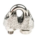 Stainless Steel 3mm Diameter Wire Rope Clamp