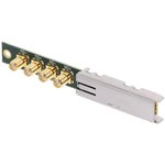 TEC0106-01, RF Adapters - Between Series SFP to SMA Adapter, 4 SMA connectors in line