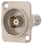 CP30123, Panel Feedthrough Connector, Insulated Metal Frame, 50Ohm ...