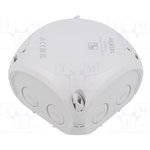 KF0400G, ENYCASE DK Series Grey Polycarbonate Junction Box, 104 x 104 x 70mm