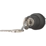 171152 M22S-WRS-RS-A1, M22 2-position Key Switch, Momentary, 22.5mm Cutout
