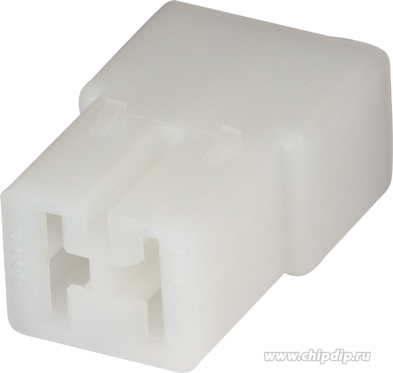 180923-0, Разъем FASTIN-FASTON 6.3, розетка, 2 PIN, In-Line