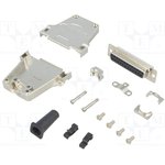 6355-0044-13, DB-25 Socket D-Sub Connector Kit, Zinc