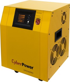 Фото 1/3 CPS7500PRO, Инвертор CyberPower CPS 7500 PRO (5000 Вт. 48 В), UPS CYBERPOWER CPS 7500 PRO (5000 Va. 48 V)
