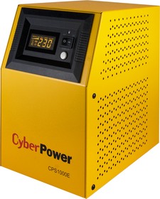 Фото 1/10 CyberPower CPS1000E, Инвертор CyberPower CPS 1000 E (700 Вт. 12 В)
