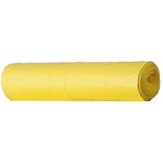 НМ1201030 желтые, Мешки для мусора ПНД 120л 11мкм 10шт/рул желтый 70х110см
