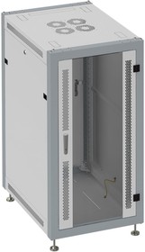 Коммутационный шкаф SYSMATRIX, 18U 600х600х935 передняя дверь-стекло, задняя-сплошная SL 6618.712