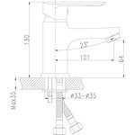 Смеситель для раковины RS32-11