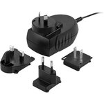 TR30RDM050-12G02- BK-BK-Level-VI, Wall Mount AC Adapters Switching Adapter ...