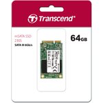 TS64GMSA230S, MSA230S mSATA 64 GB Internal SSD Hard Drive