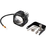 Светодиодная фара off road прямоугольная 12v/24v, 15w, 6000k/3000k, 2 диода S07201129