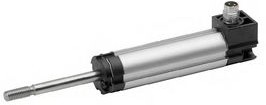 TEX-0050-411-002-202, Linear Potentiometer Position Sensor Voltage Divider 50mm 0.1% 12kOhm Clamp Mount Cable, 2 m TEX