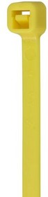 PCT-0150-030-YW-100, Cable Tie 150 x 3.3mm, Polyamide 6.6, 180N, Yellow