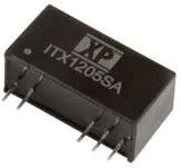 ITX2412S, Isolated DC/DC Converters - Through Hole DC-DC, 6W, 2:1 INPUT, SIP