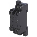 PTF08AE, Relay Socket, Finger Protection, DIN Rail, Screw, 8 Pins, 15 A, 110 VAC, LY