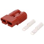 6329G5, Connector, Plug, 2 Poles, 2AWG, 175A, Red