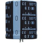 LGX2G101MELZ25, Конденсатор электролитический, THT, 100мкФ, 400В, 22x25мм, ±20%