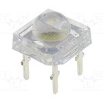 OSWA4EZ2C1P-HCRI, LED Super Flux; 7.6x7.6mm; white cold; 27lm; 120°; Front: convex