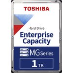 Жесткий диск Toshiba Enterprise Capacity MG04ACA100N, 1ТБ, HDD, SATA III, 3.5"