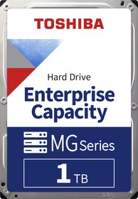 Фото 1/7 Жесткий диск Toshiba Enterprise Capacity MG04ACA100N, 1ТБ, HDD, SATA III, 3.5"