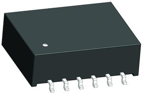 ALANS100X1-2F30ET, Single Port SMD LAN Transformer Module - 10/100 BASE-TX - 350µH - Turns Ratio 1CT:1CT Primary:Secondary - 0°C to ...