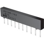4310R-102-102LF, Resistor Networks & Arrays 1K 10Pin 2% Isolated