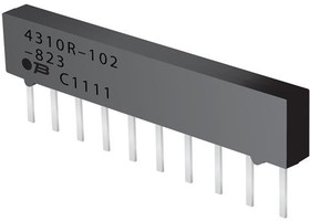 4310R-101-103FLF, Resistor Networks & Arrays 10K Ohm 1% 1.25W +/-100ppm/C