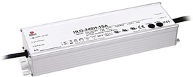 HLG-240H-48ARS, LED Driver, 48V Output, 240W Output, 2.5 5A Output, Constant Voltage Dimmable