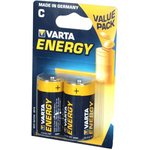 04114229412, Батарейка Varta Energy (C, 2 шт.)