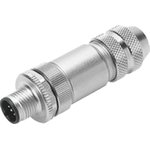 NECU-M-B12G5-C2-PB, Plug Connector, NECU Series, For Use With Self-Assembly ...