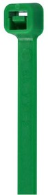 PCT-0400-080-GN-50, Cable Tie 368 x 7.6mm, Polyamide 6.6, 540N, Green