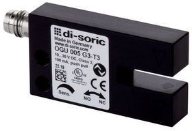 OGU 005 G3-T3, Optical Fork Sensor Push-Pull / PNP / NPN 5mm 30V 30mA IP67 OGU