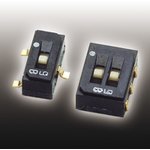 CAS-220A, Slide Switches DPDT, ON-ON, slide, J-hook SMD terminals ...