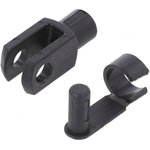 GERMF-06, Clevis, GERMF Series, For Use With Pneumatic cylinder and linkage