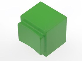 1670002, Клавиша, клавиша-корпус, зеленый, MEC15401, MEC15451