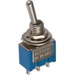 MTS-102-A1, ON-ON Toggle Switch (3A 250VAC) SPDT 3P