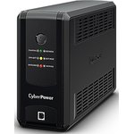CyberPower UT850EIG, ИБП CyberPower UT850EIG, Line-Interactive, 850VA/480W USB/RJ11/45 (4 IEC С13)