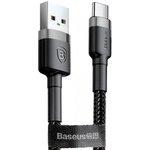 CATKLF-BG1, CATKLF-BG1_кабель USB Type C! 1м 3A серо-черный\