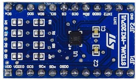 Фото 1/2 STEVAL-MKI207V1, ISM330DHCX Adapter Board for a Standard DIL24 Socket Adapter Board Standard DIL24 Socket