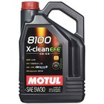 107206, Моторное масло 8100 X-clean EFE 5W30 5л