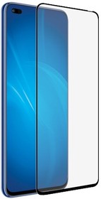 Защитное стекло для экрана DF hwColor-128 черный для Huawei Nova 8i/Honor 50 Lite 2.5D 1шт. (DF HWCOLOR-128 (BLACK))
