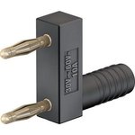 63.9848-21, Shorting plug ø 2 mm Black