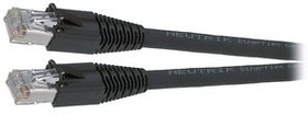 NEPK-SS-EF-15, Patch Cable, RJ45 Plug - RJ45 Plug, CAT5e, Shielded, 15m, Black