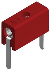 MPB 1 RED, Socket, Red, Tin-Plated, 60V, 6A